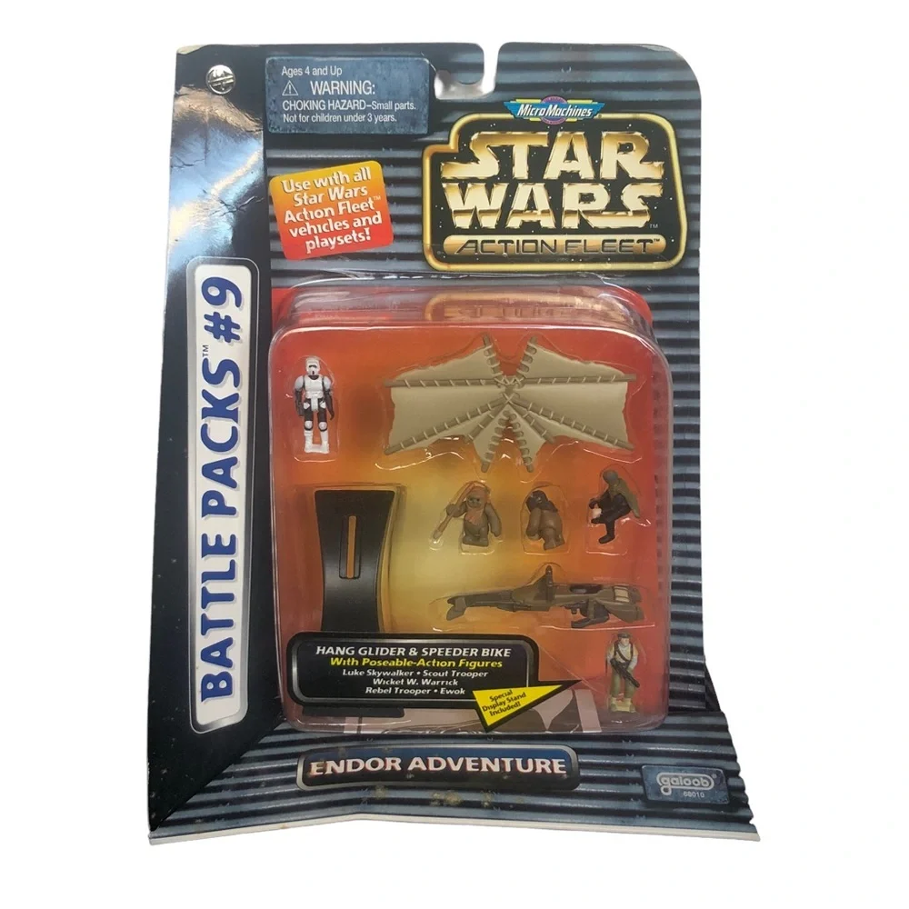 Star Wars Action Fleet Battle Pack #9 Hang Glider and Speeder Bike - Picture 8 of 8